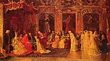 Princess Borghese Bestowing Dowries by Luis Alvarez Catala